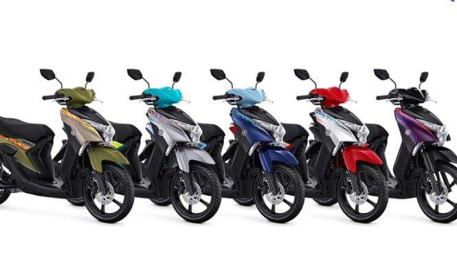 Yamaha Gear 125 warna baru