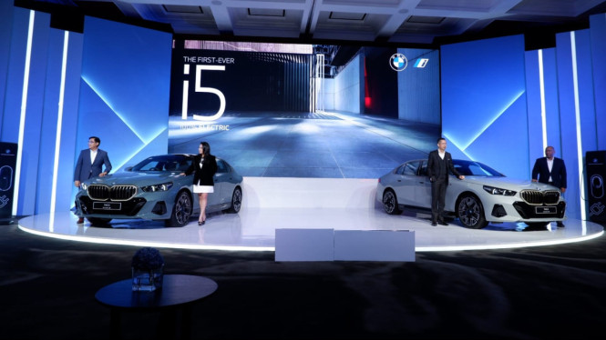 BMW i5 meluncur di Indonesia