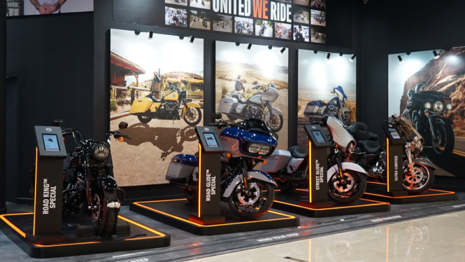 Harley-Davidson jualan di mall