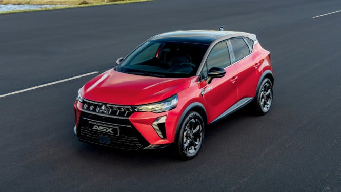 Mitsubishi ASX mobil SUV hybrid pesaing HR-V