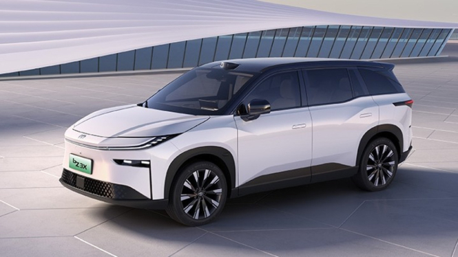 Toyota BZ3X di Beijing Auto Show 2024