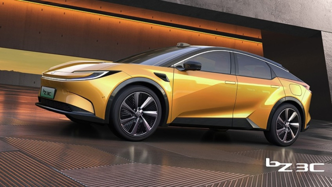 Toyota BZ3C di Beijing Auto Show 2024