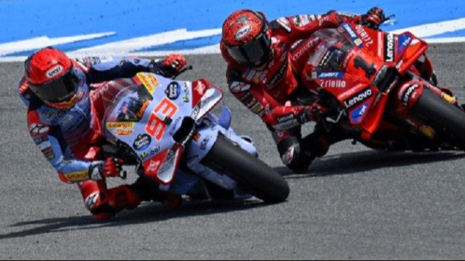 Marc Marquez vs Pecco Bagnaia