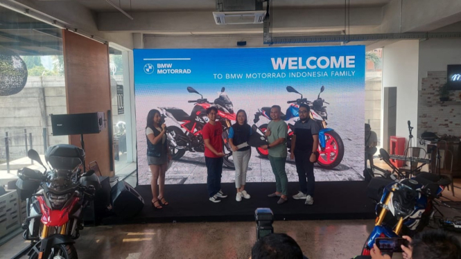 Penyerahan 34 Unit BMW G310 Series ke Konsumen