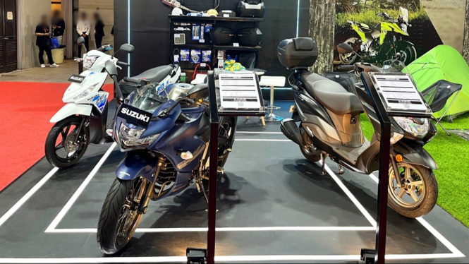 Motor Suzuki banjir promo di Jakarta Fair 2024