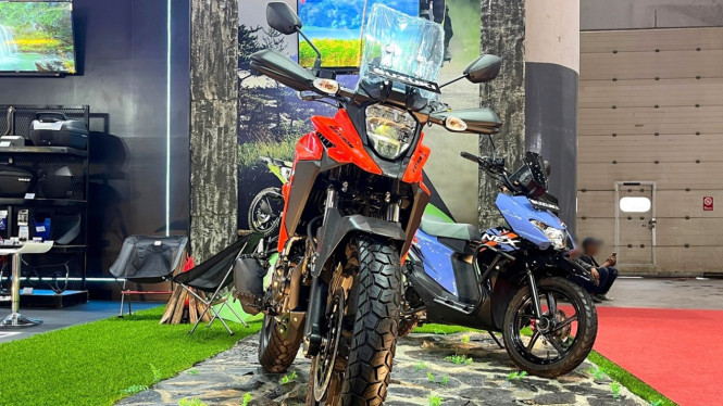 Promo motor Suzuki di Jakarta Fair