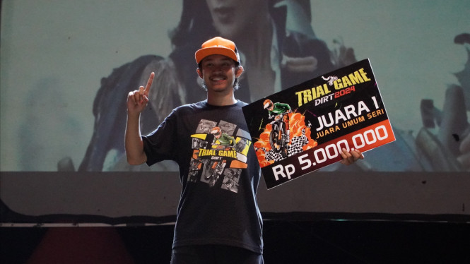 Lantian Juan juara Trial Game Dirt 2024 seri perdana di Semarang