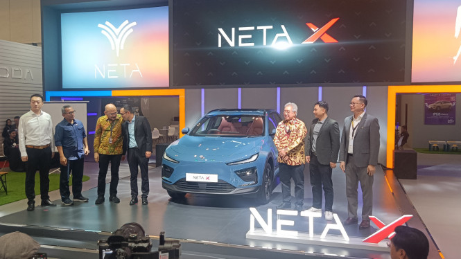 Mobil listrik Neta X di GIIAS 2024