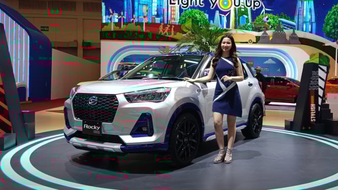 Daihatsu Rocky Hybrid di GIIAS 2024