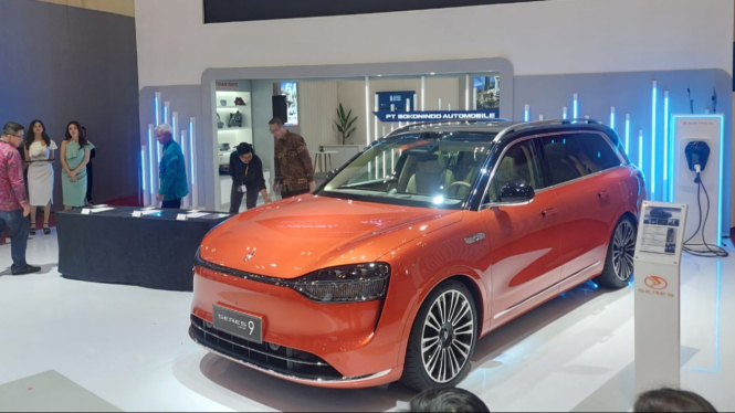 Mobil listrik Seres 9 Concept di GIIAS 2024