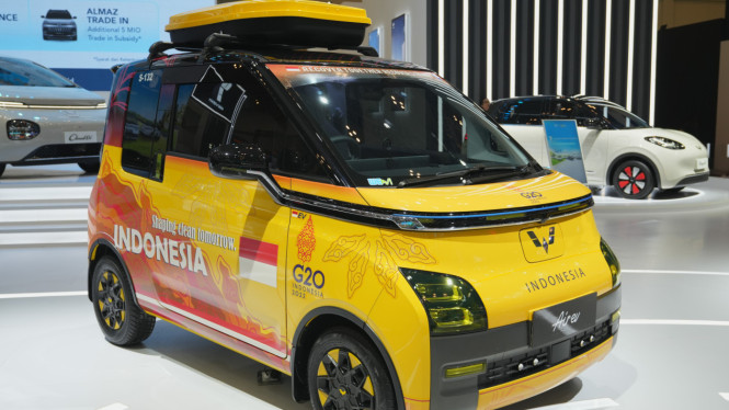 Wuling Air ev modifikasi di GIIAS 2024