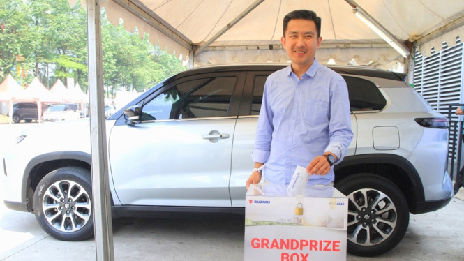 Test drive Suzuki di GIIAS 2024