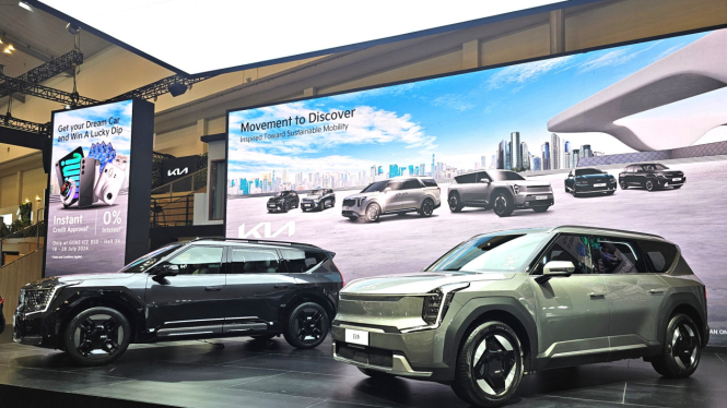 Kia EV9 Earth di GIIAS 2024