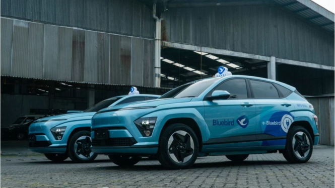 All New Kona Electric x Bluebird
