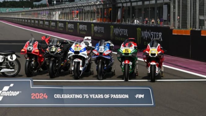 75 Tahun MotoGP di Sirkuit Silverstone