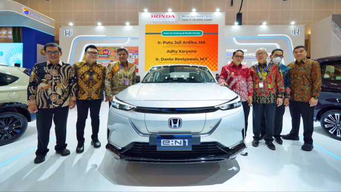 Honda e:N1 di GIIAS Surabaya