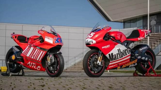 Ducati Desmosedici GP3 dan Desmosedici GP7