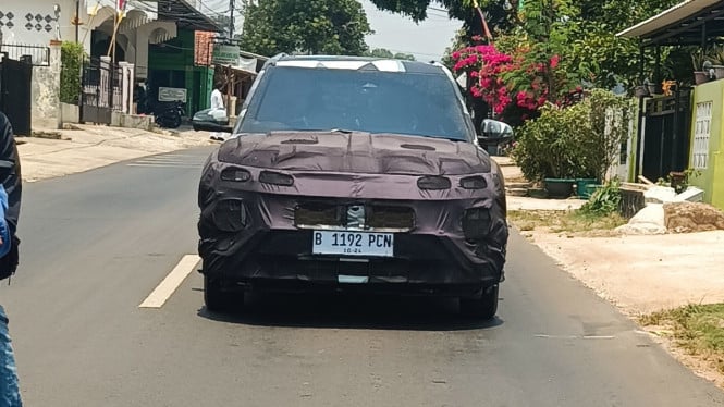 Kamuflase Hyundai Creta N Line uji coba di Bandung