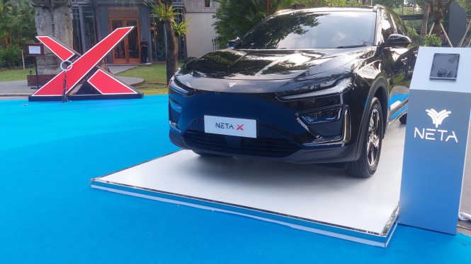 Peluncuran mobil listrik Neta X