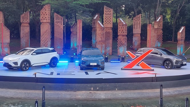Peluncuran mobil listrik Neta X