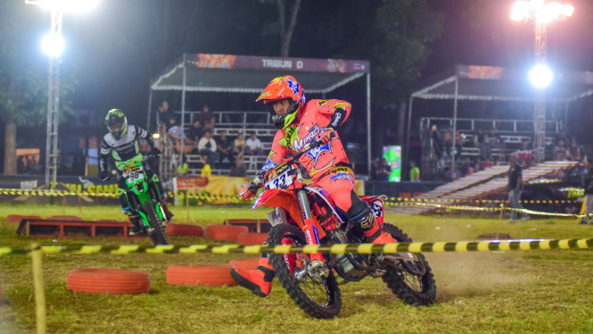 Ivan Harry Nugroho di Trial Game Dirt 2024 Malang