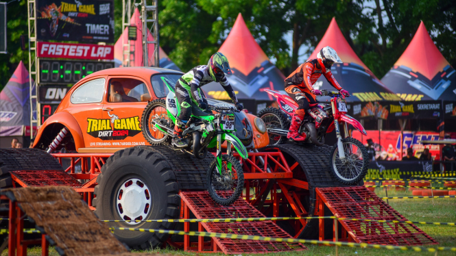 Trial Game Dirt 2024 Seri Final di Malang