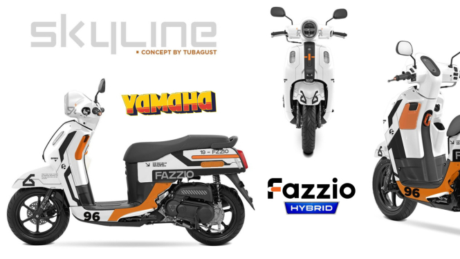 Kompetisi modifikasi digital Yamaha Fazzio Hybrid