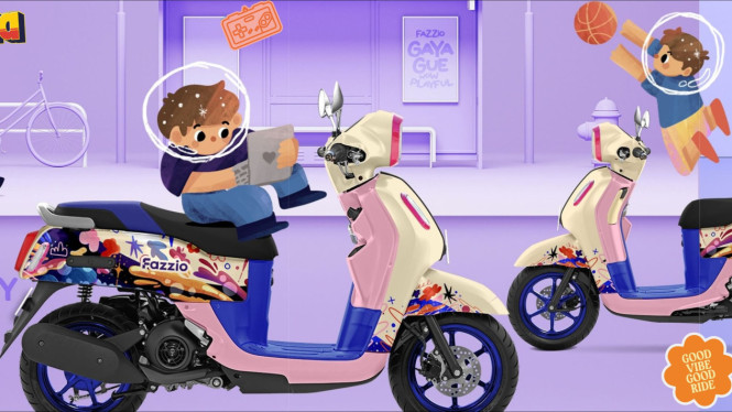 Kompetisi modifikasi digital Yamaha Fazzio Hybrid