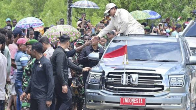 GWM Tank 500 HEV Presiden Prabowo Subianto