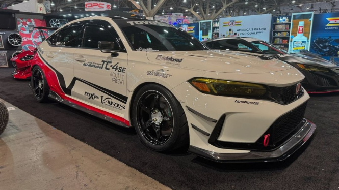 Honda Civic Type R di SEMA 2024 Amerika
