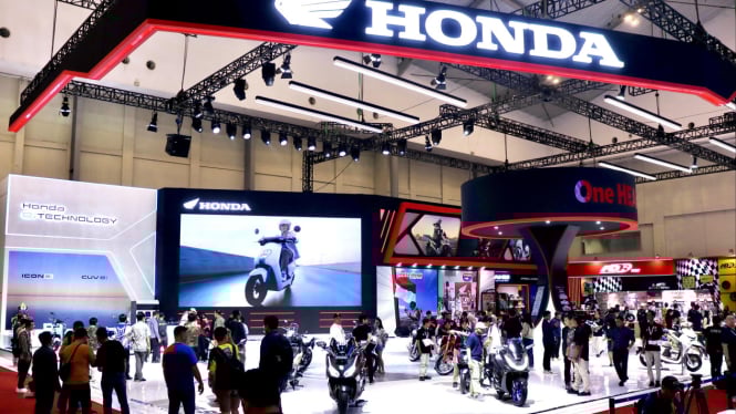 Booth Honda di IMOS 2024