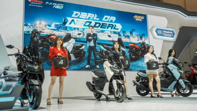 Booth Yamaha di IMOS 2024