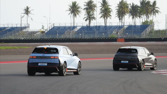 Hyundai Ioniq 5 N di Sirkuit Mandalika