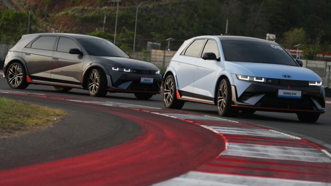 Hyundai Ioniq 5 N di Sirkuit Mandalika