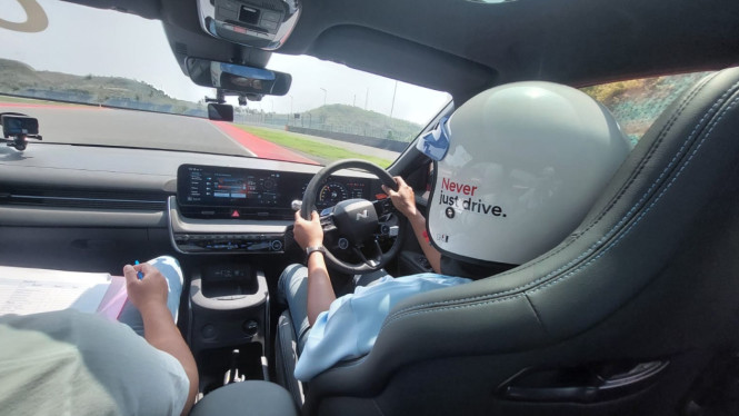 Hyundai Ioniq 5 N di Sirkuit Mandalika