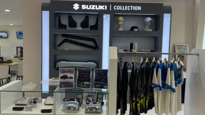 Suku cadang Suzuki diskon di GJAW 2024