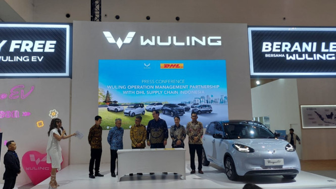 Wuling Motors jalin kerja sama dengan DHL