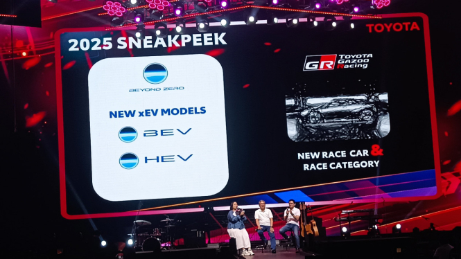 Mobil baru Toyota meluncur di 2025