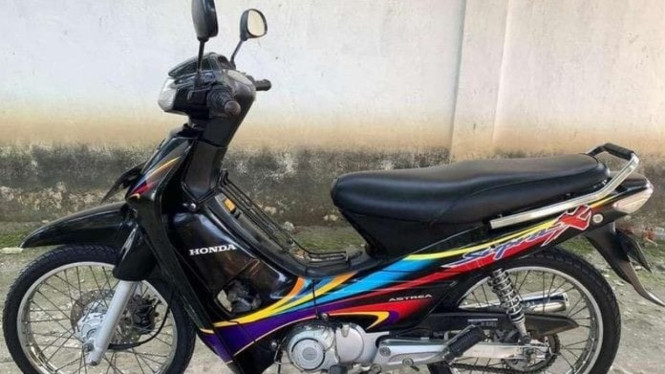 Motor Honda Supra (foto ilustrasi).