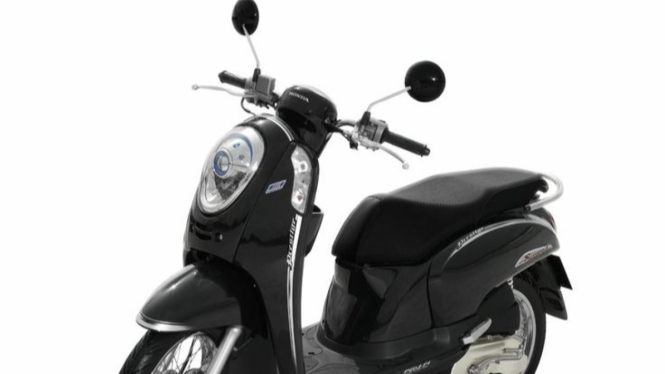 Ilustrasi Motor Matic