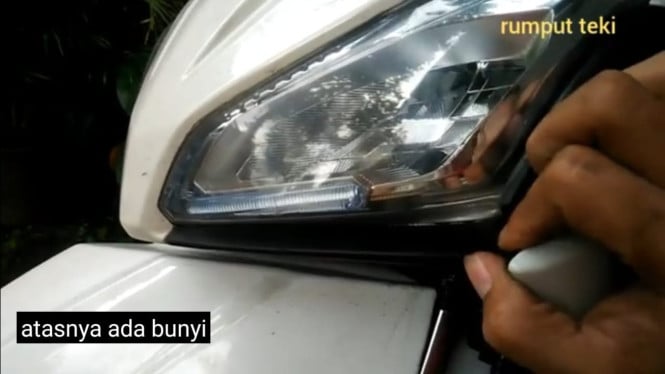 Bunyi Jeduk pada Bagian Depan Motor