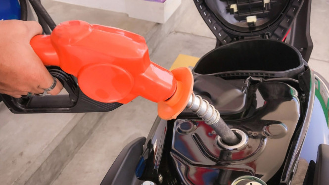 Campuran BBM motor matic