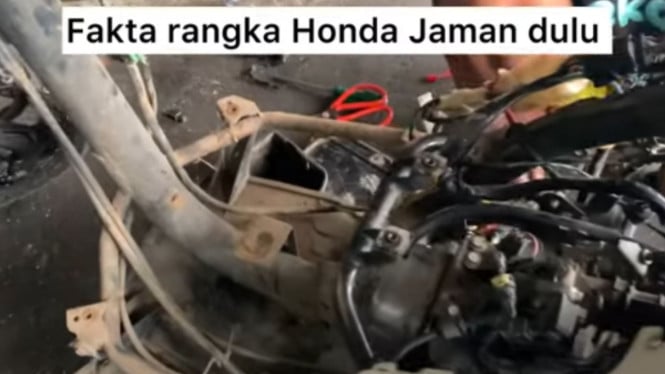 Rangka honda jaman dulu