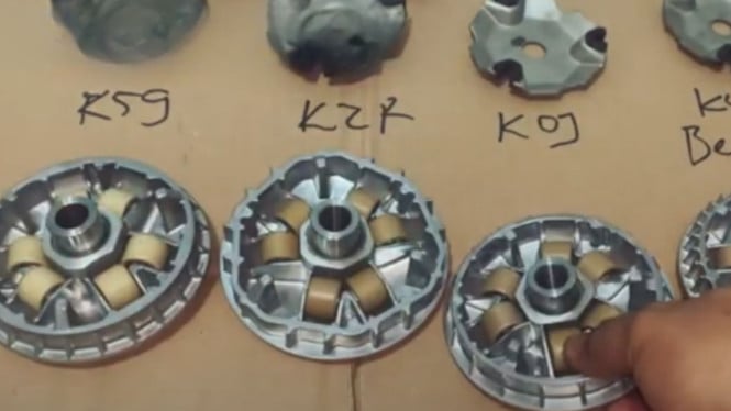 Rumah roller motor KOJ