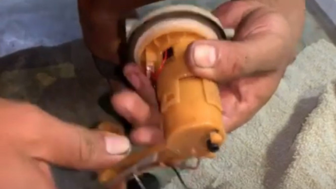 Ganti rotak motor beat