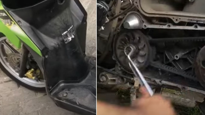 Motor Beat mati kehabisan oli