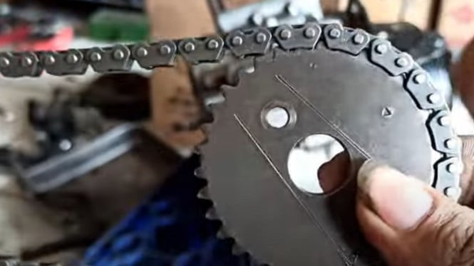 Ciri rantai keteng aus