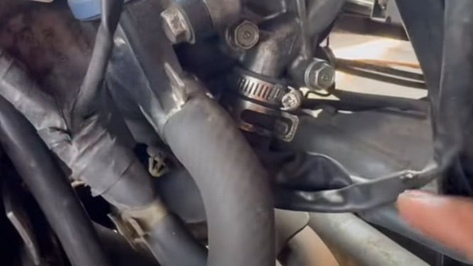 Vario 125 Radiator Bocor