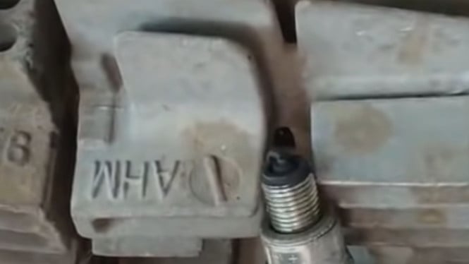 Masalah busi mati di motor Supra 100cc