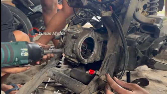 Perbaikan Mio Sporty Bunyi Kasar